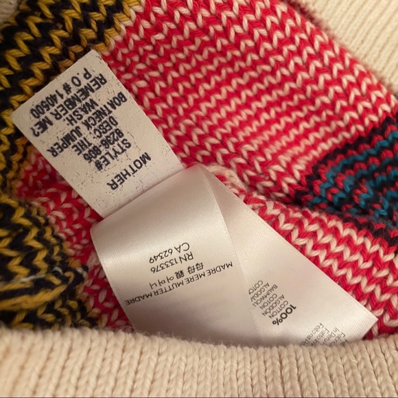 🎉Host Pick🎉 MOTHER Remember Me Knit Sweater szXL - Picture 7 of 7